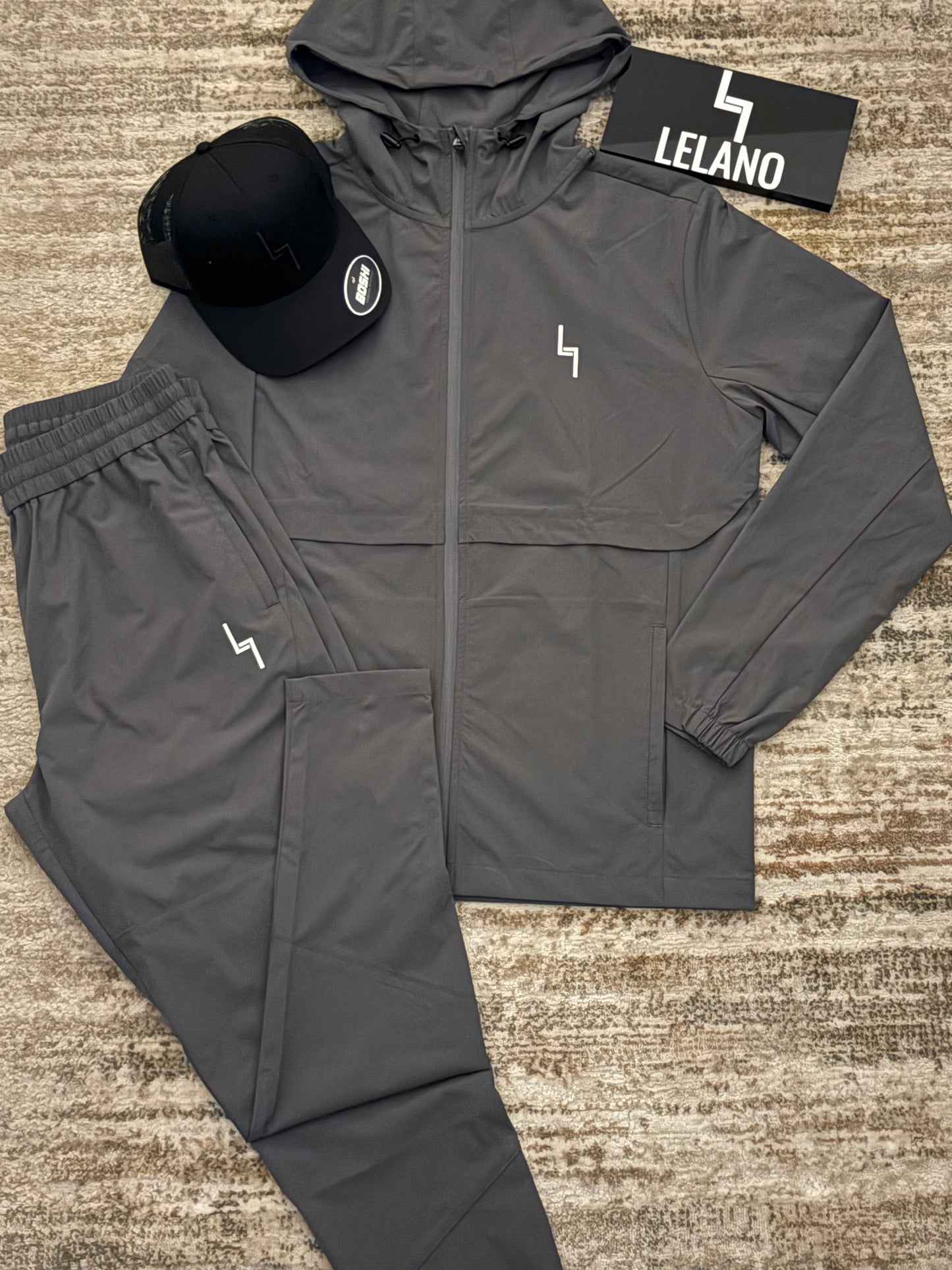 Mens Grey ultra tracksuit