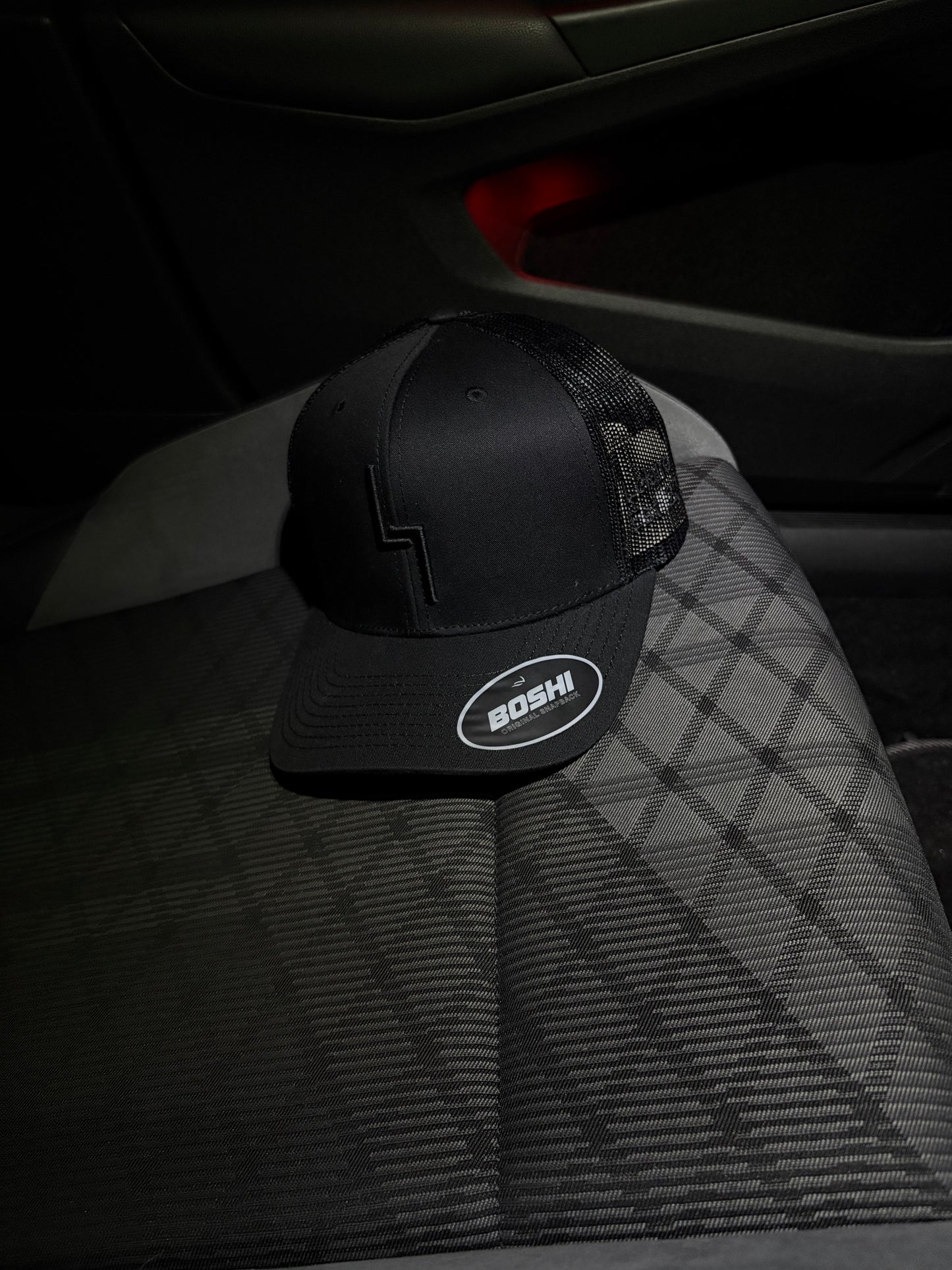 Black/black og cap
