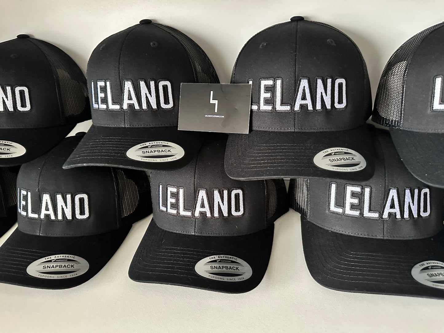 Black Lelano cap