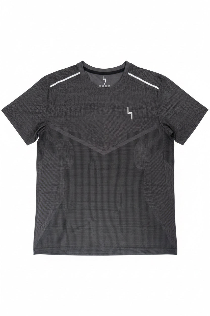 MENS PERFORMANCE TEE GREY (restocked)