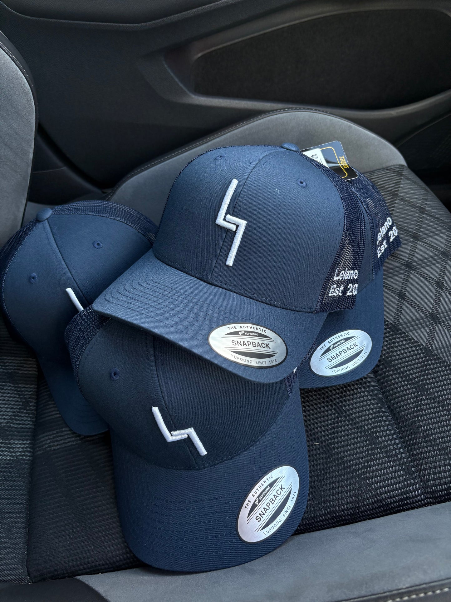 Blue/white og cap