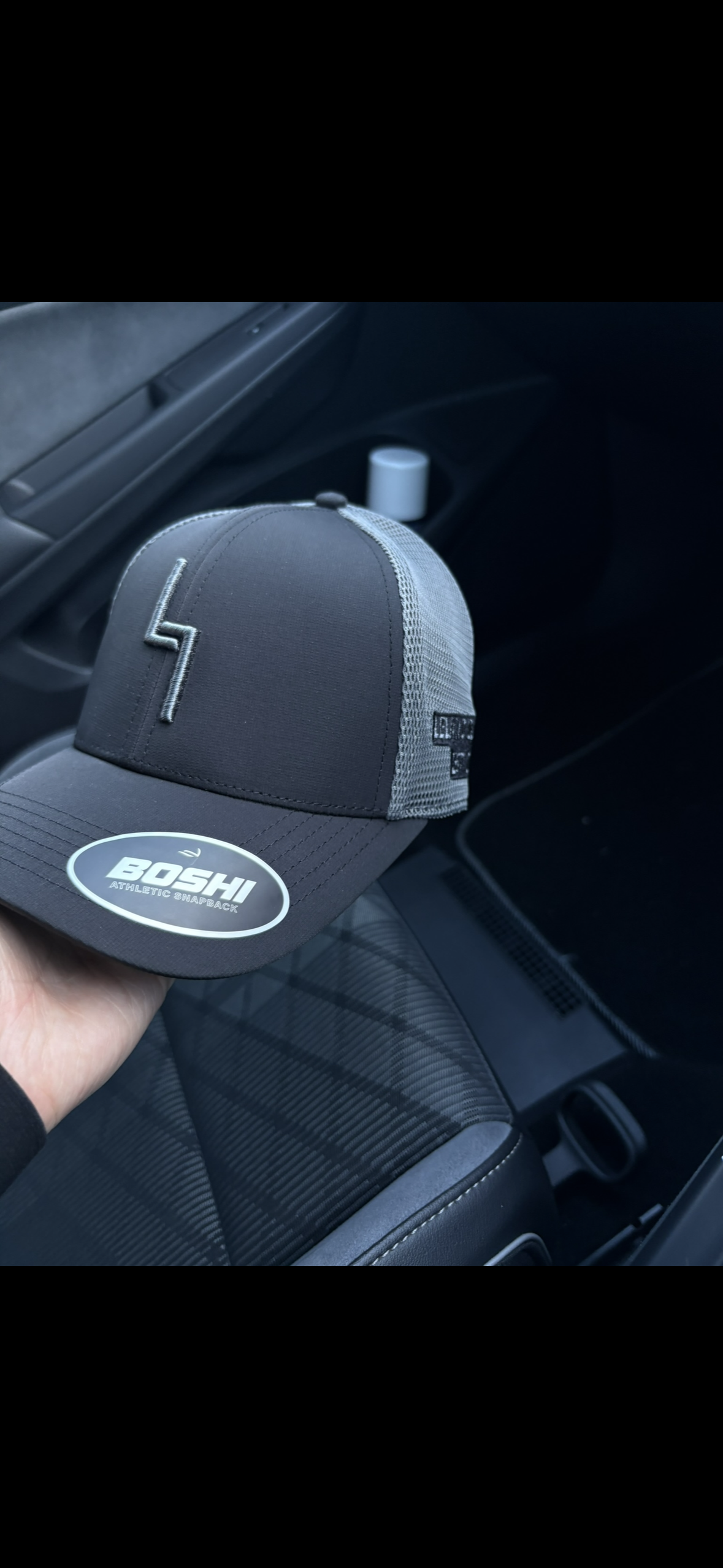 Grey/black og cap