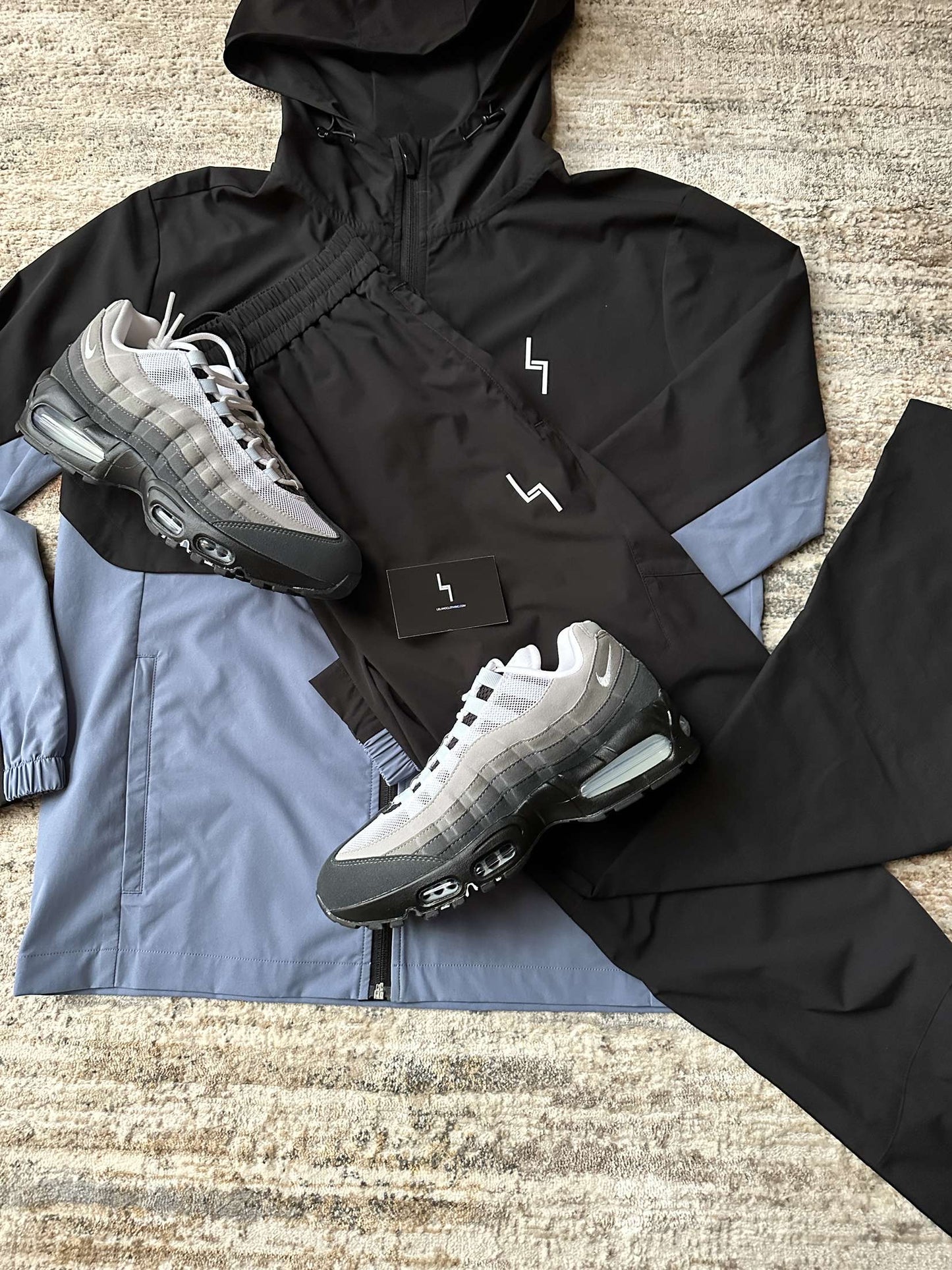 Mens Ultra tracksuit black/blue