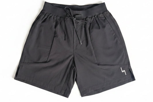 Men’s black essential shorts