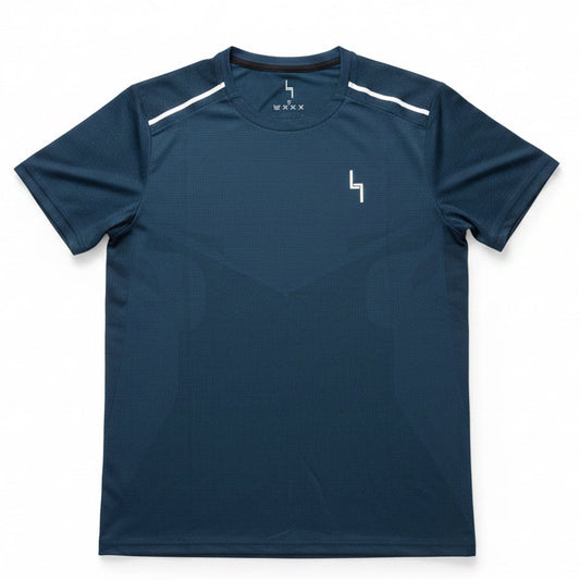 MENS PERFORMANCE TEE NAVY (restocked)